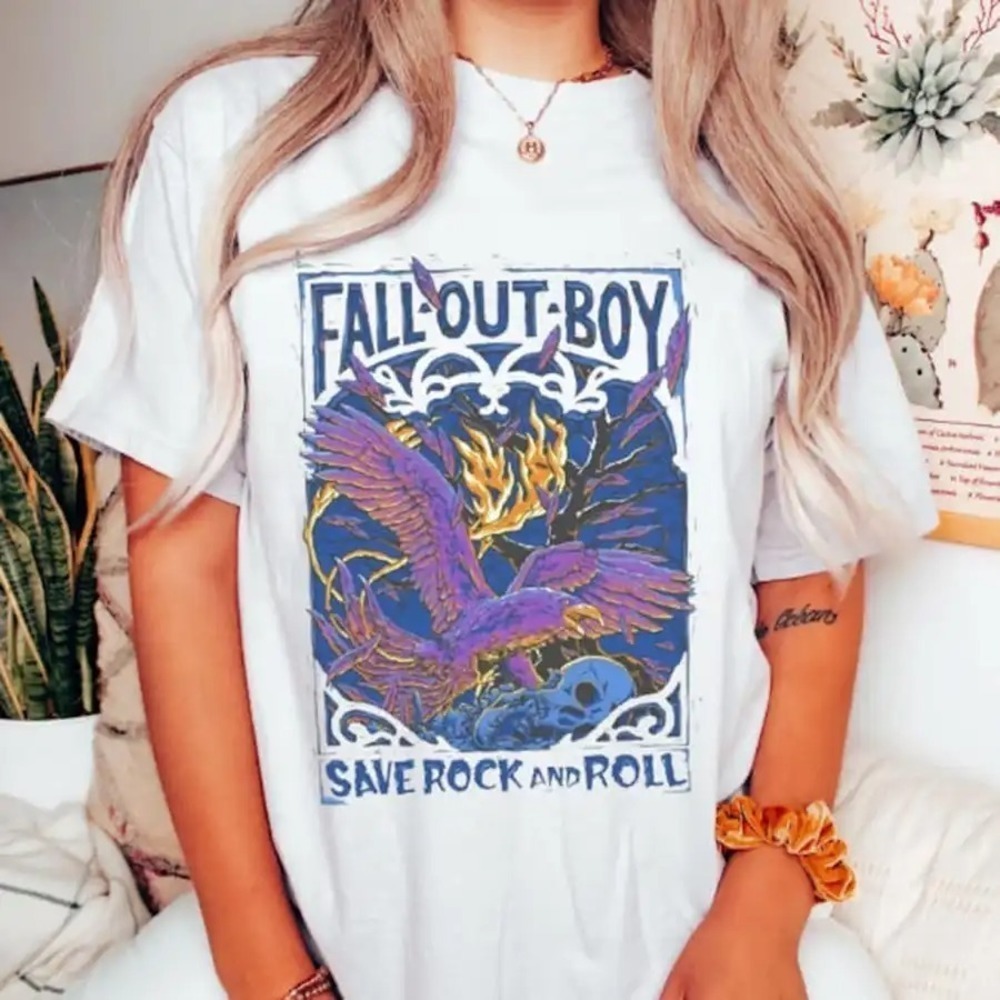 Fall Out Boy Summer Tour Shirt Fall Out Boy  Tour Tshirt
